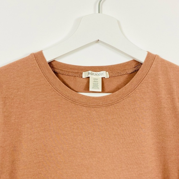 Bozzolo Light Brown T-Shirt - Picture 3 of 4